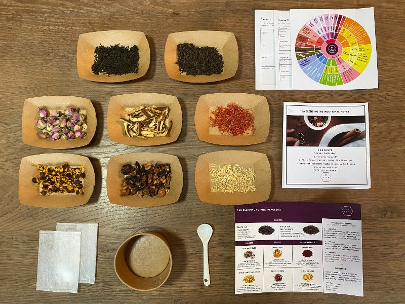 The Accoutrements of Tea Blending